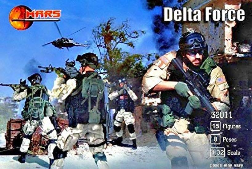 

Mars Figures Delta Force Масштабный пластиковый набор 32011-1/32