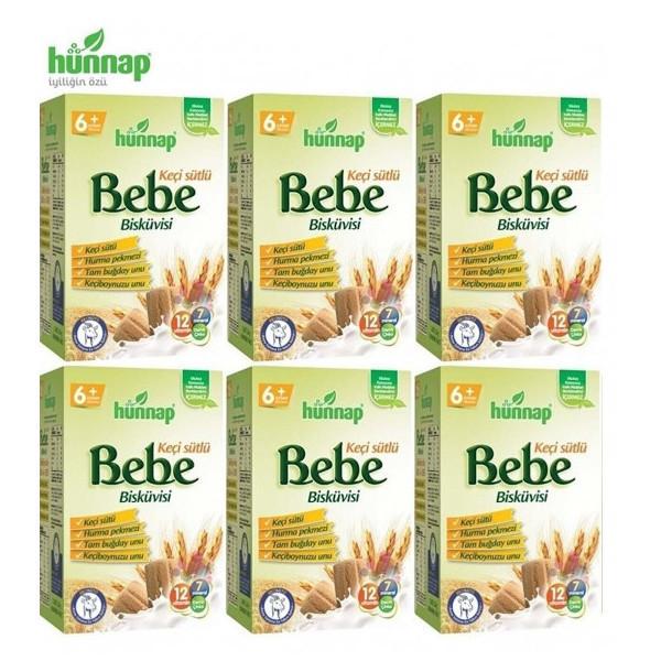 

Hunnapp Goat Milk Baby Biscuits 6 Pack