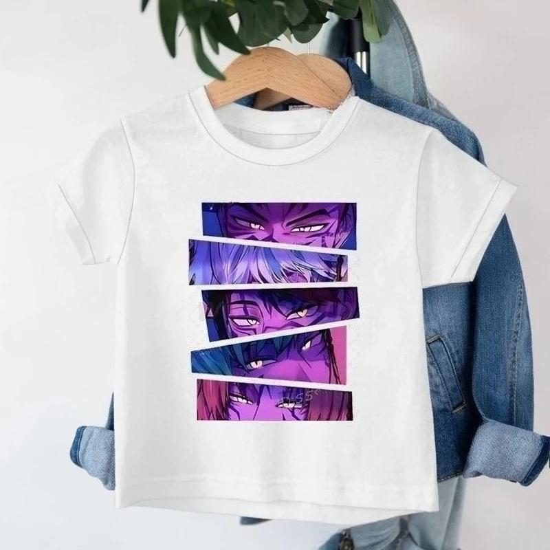 KPop Devil Hunter Saja Boys T-Shirt Children s Fashion Short Sleeve Summer 100