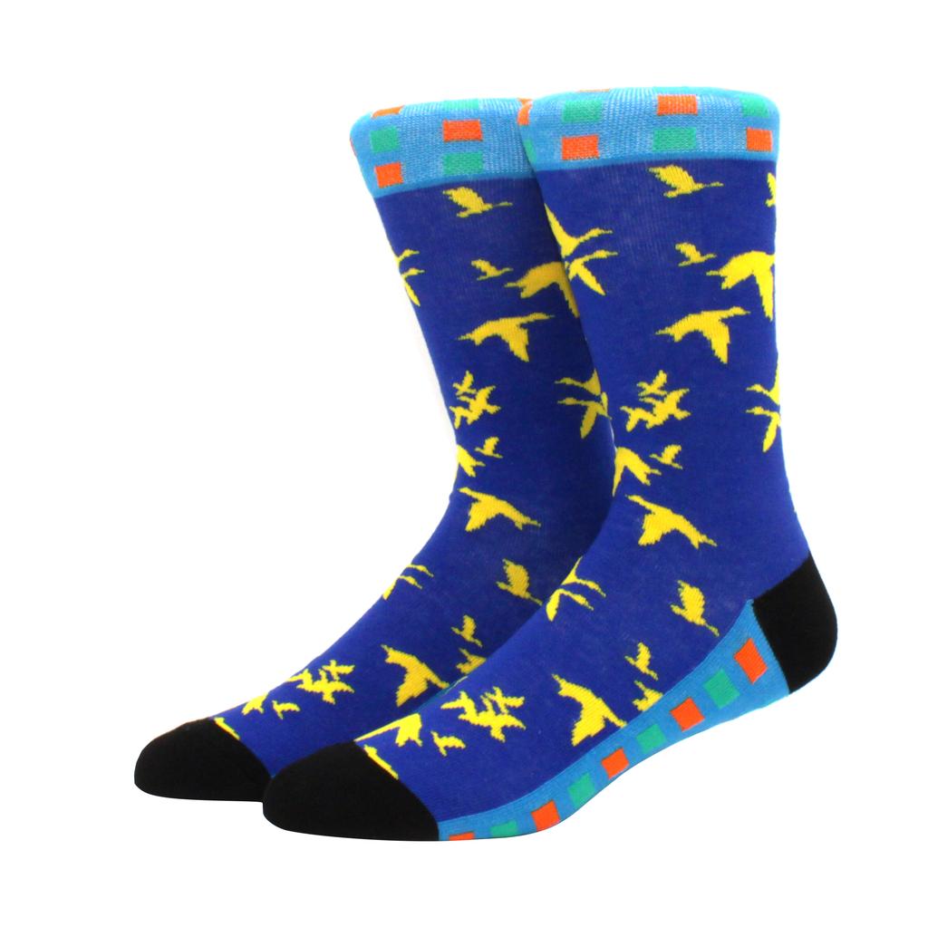 Men Socks Cotton Funny Alien Socks for Man Women Novelty Casual Dressing Color Crew Socks for Happy Wedding Accessories Gift