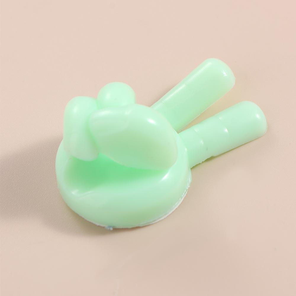 Thumb Self-Adhesive Thumb Wire Holder PVC Desktop Tidy Data Cable Clips  Cable Wire Management