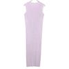 ISSEY MIYAKE 25 Stainless Steel Wisteria Purple Pressed Flora Solid Plats Dress Dress 2 pinkUsed