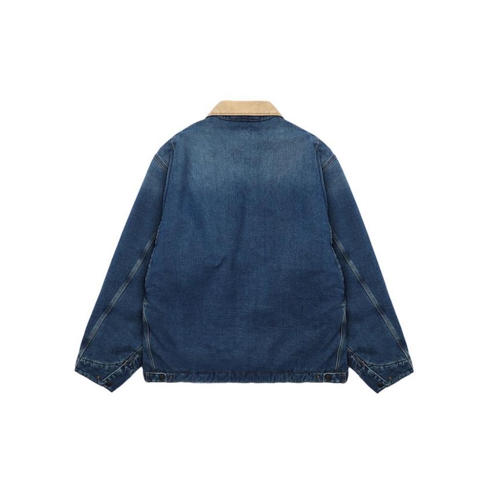 Carhartt WIP Classic Square Logo Oversized Detroit Loose Fit Jacket Men Jackets CHXJK035878AP-1