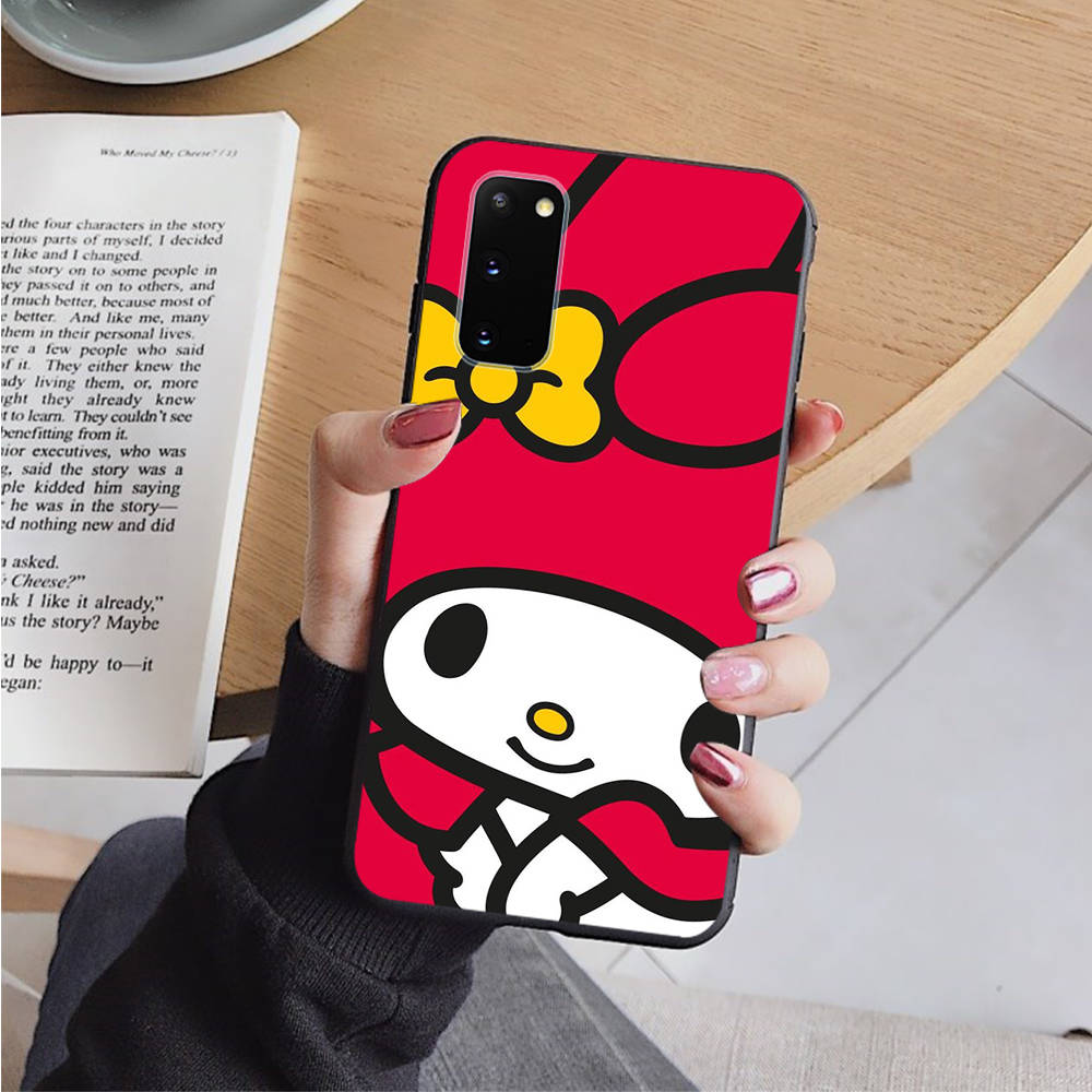 AH39 Melody Black Case for Samsung Note 20 Lite S24 Ultra S23 S22 A05 A06 A11 A71 A15 A16 A13 A24 A25 A33 A52 A53 M55 M35 Sofe Cover