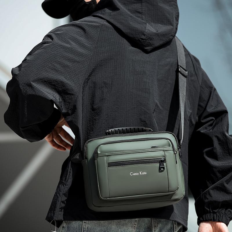Men's Crossbody Bag Shoulder Bag Briefcase Large Capacity Business Bag