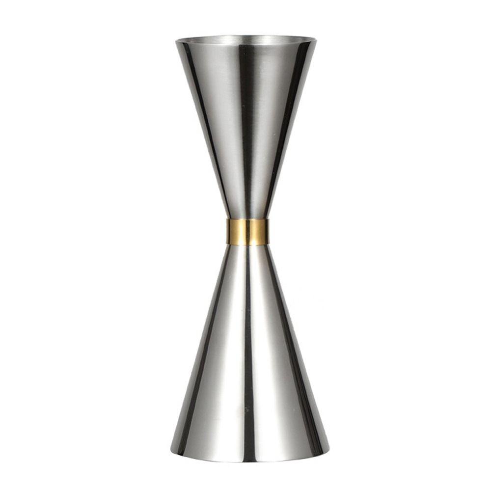 Stainless Steel Bar Measuring Jigger OZ/ML Measuring Cup Spirit Measure Japanese Jigger  Home