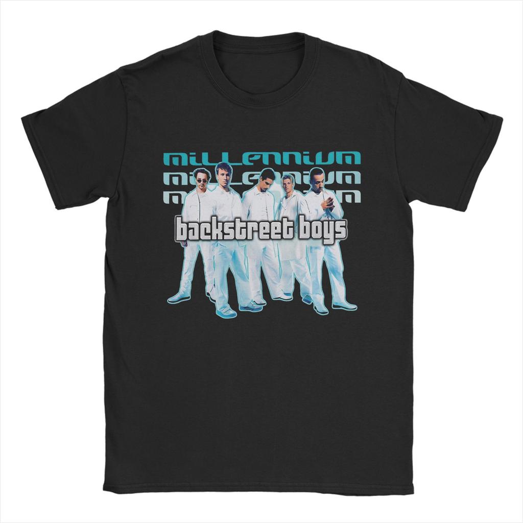 Backstreet Boys Back Millennium Tričko Pánske Dámske 100% Bavlna Úžasné Tričko Okrúhly Výstrih Tričká Krátky Rukáv Oblečenie Plus Veľkosť