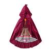 Kinder Rotkäppchen Umhang Kleid Kostüm für Halloween