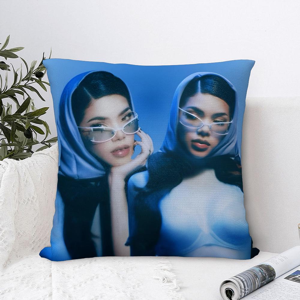 Singer K-Kenia Os Pink Aura Pillow Case Plush Fabric Soft Pillowcase Double Sided Print Sofa Cushion Cover Throw Pillow Cover