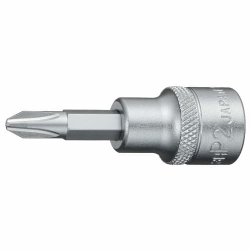 Tone HP3H-P2 Driver Bit Socket, 9.5mm (3/8") Drive, No. 2 Phillips