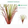 Lifelike Plastic Artificial Plant Flexible 50cm Length Simulated Cattail Natural Artificial Onion Grass Desktop