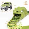 Circuit Voiture Électrique Dinosaure - Jouet Enfant - Dinosaure Jouet - Jouet Éducatif Pour Enfants 3 Ans+ Garçon Fille