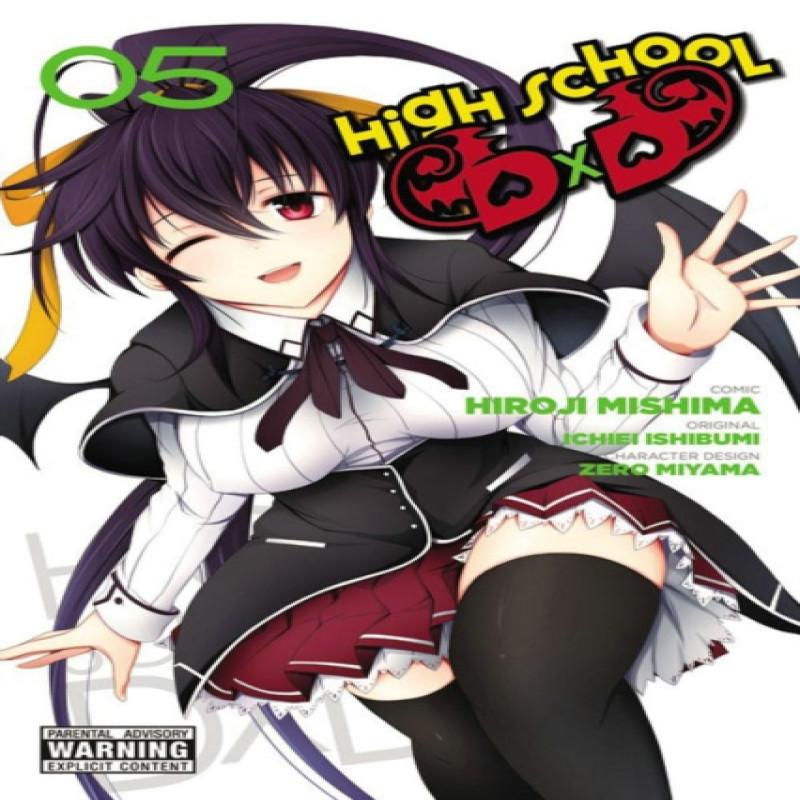 High School DXD Vol. 5 by Hiroji Mishima Paperback Book 9780316258845