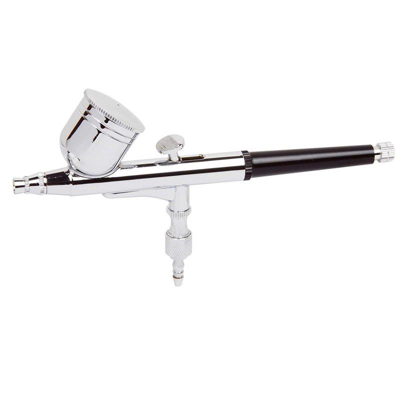 

2025 Trend Double Action Airbrush HD-130 Professional Mounted 0.3Mm Nozzles And Needles For Painting, For Cake Decorating, Tatto