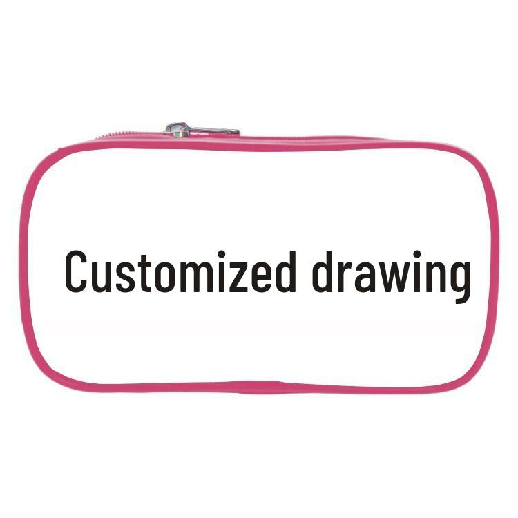 Vlastní růžový K-Pop Dívčí pouzdro na tužky Lovce démonů pro žáky základní školy