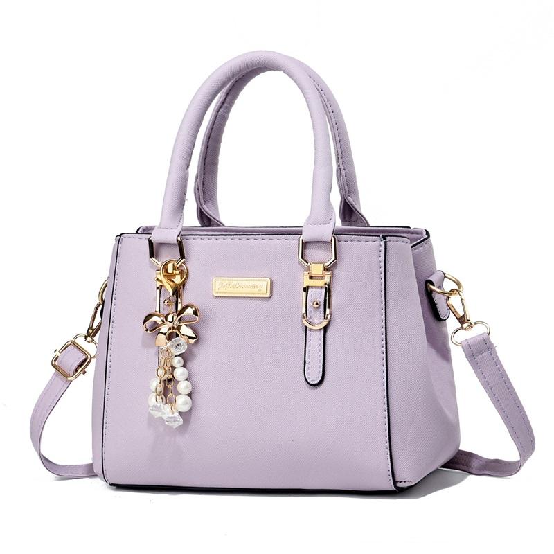 Fashion All Match Small Women Handbag Portable Hand Carry Multiway Single Shoulder Crossbody Daily Matching Purse