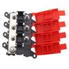 200A 3-Way Distribution Block Bolt-On Fuse Holder For Car, Truck, And RV, Power Distribution Marine SUV BDFS MIDI