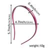 4PCS Sunglasses Frame Shape Plastic Hairband For Women Elegant Solid Headband Hair Decorate Hair Hoop Fashion Hair Accessories