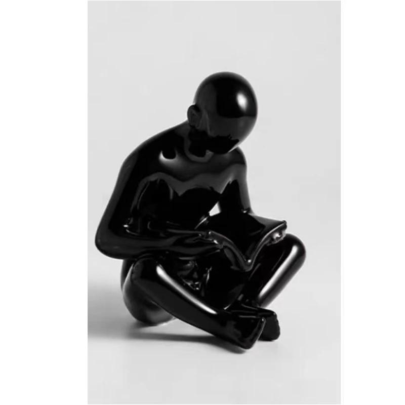 Heimdekoration Körperfigur Buchständer Schreibtischständer Buchstütze Halter Büro Schulbedarf Schreibwaren Geschenk Schüler Heimdekoration