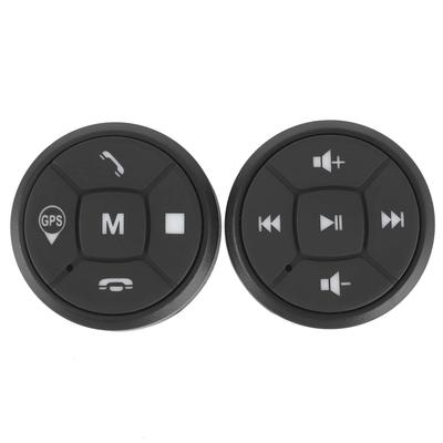 Car Steering Wheel Remote Control, Steering Wheel Control Button, GPS Wireless Steering Wheel Control Button for Car Switch Controller Steering Wheel