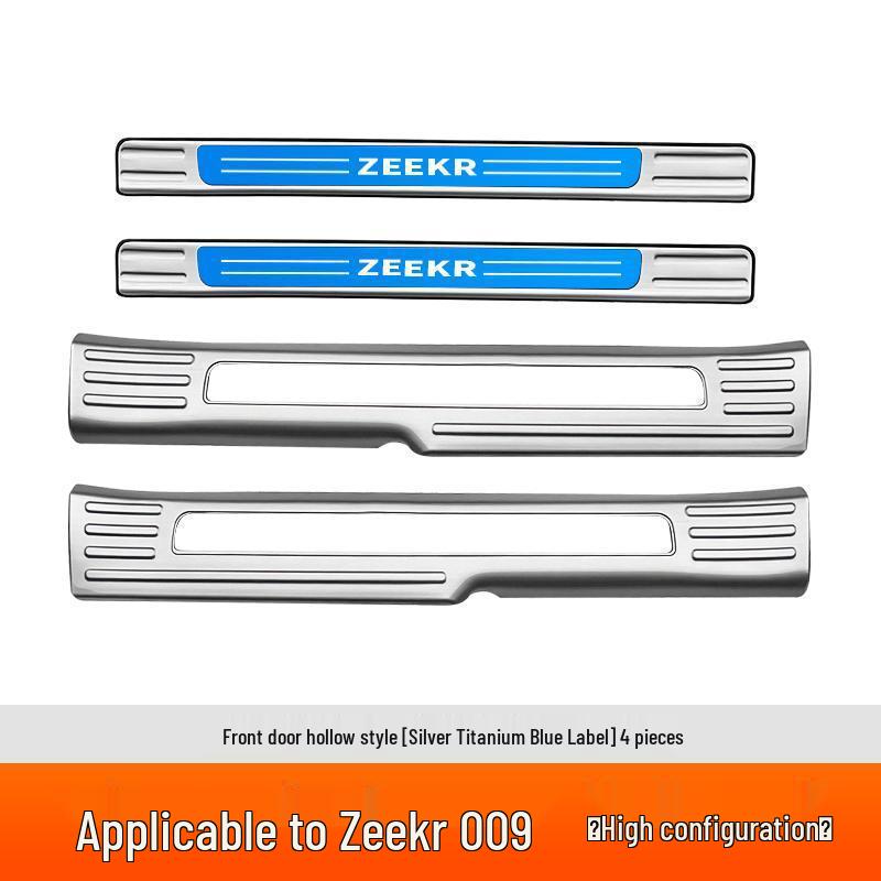 Zeekr 009 Door Sill Plates & Trunk Protector Decorative Interior Strips