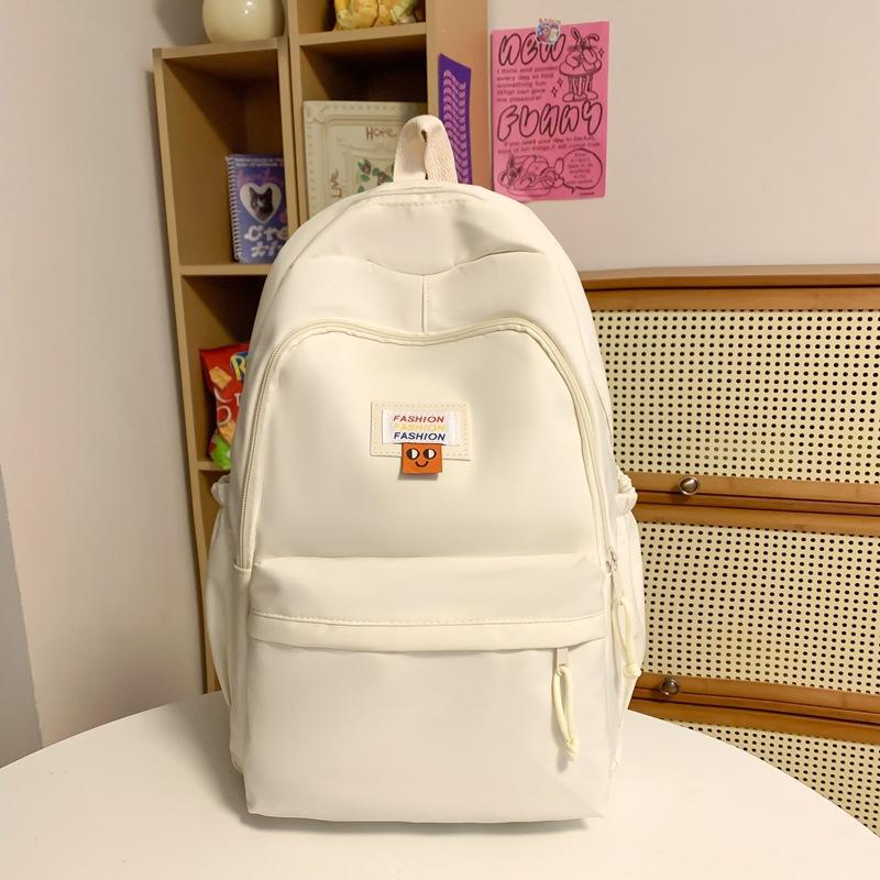 Schoolbag backpack, college student Korean style INS style, large capacity backpack for middle and high school, versatile for girls' casual travel