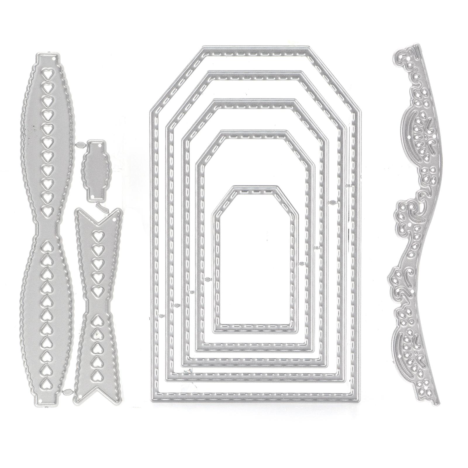 

3 шт. высечки из углеродистой стали практичная портативная форма для скрапбукинга для резьбы по дереву для украшения