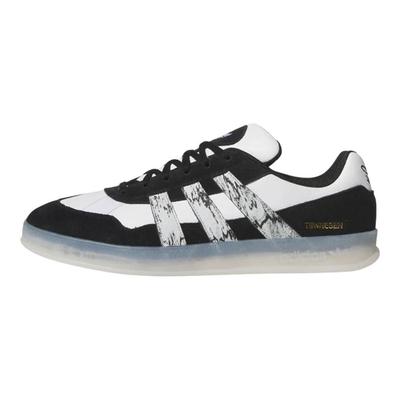 Gustav Tønnesen x Aloha Super Sneakers Unisex a Strisce Marmorizzate Nero Core-Black Bianco Nuvola JR7101