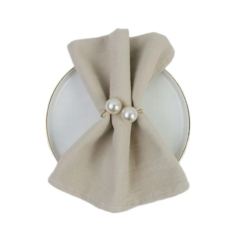 20PC Christmas Green Red Cotton Cloth Napkins 30X45cm Dinner Washable Napkins With Hemmed Edges For Restaurant Wedding And Hotel