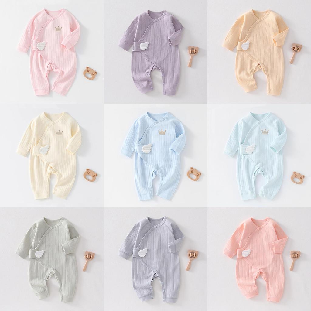Neugeborenen Baumwoll Schmetterling Strampler Ohne Knochen Design Für Baby Mädchen Und Jungen Frühling Herbst