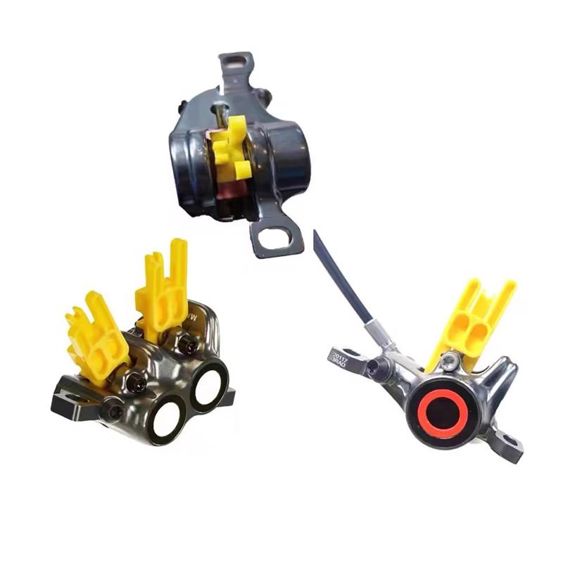 Plastic Anti-Pinch Protection Plate For Brake Calipers - 4-Position Design For Hydraulic Brake Lower Pistons