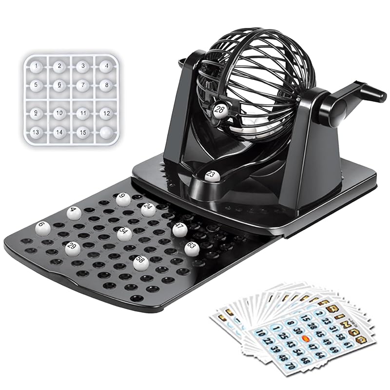 

sac taske игра бинго Лотерейный автомат бинго лотерея бинго-машина Garapon Лотерейный автомат бинго-карты (черный)