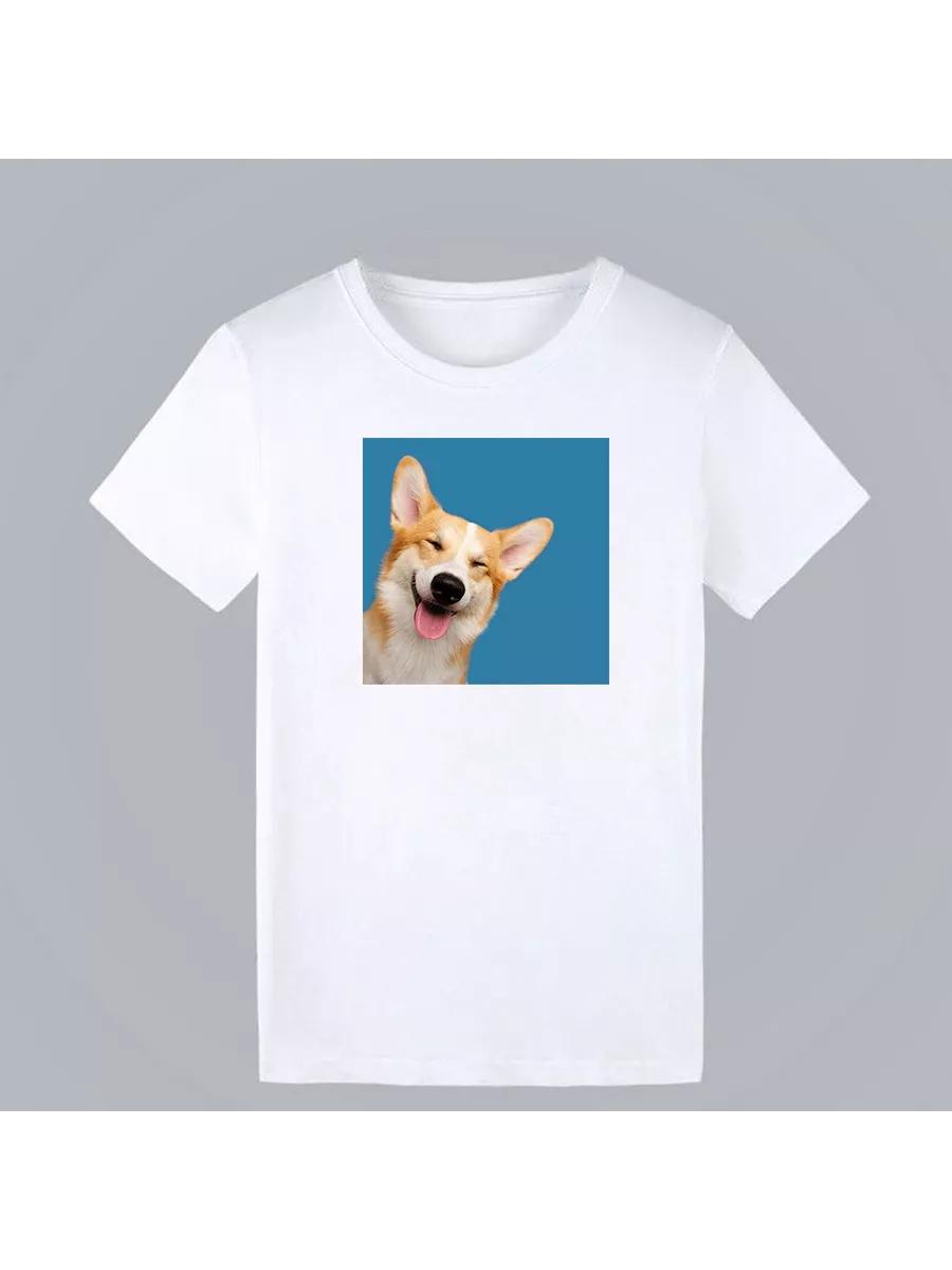 T-shirt with print Corgi 2XL