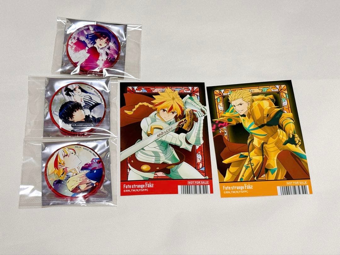 

[USED] Fate/strange Fake can badge, bonus bromide