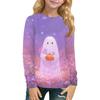 Children's Long-sleeved O-neck Top Printed Daily Casual