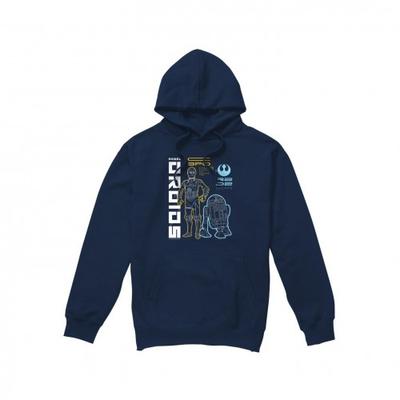 Mens Rebel Droids Hoodie