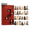 24 Day Calendar Pet Themed Advent 2026 Days Christmas Countdown with Decoration for Dog Fans Pcs Mini 3D Cat Ornaments Holiday Gifts Home