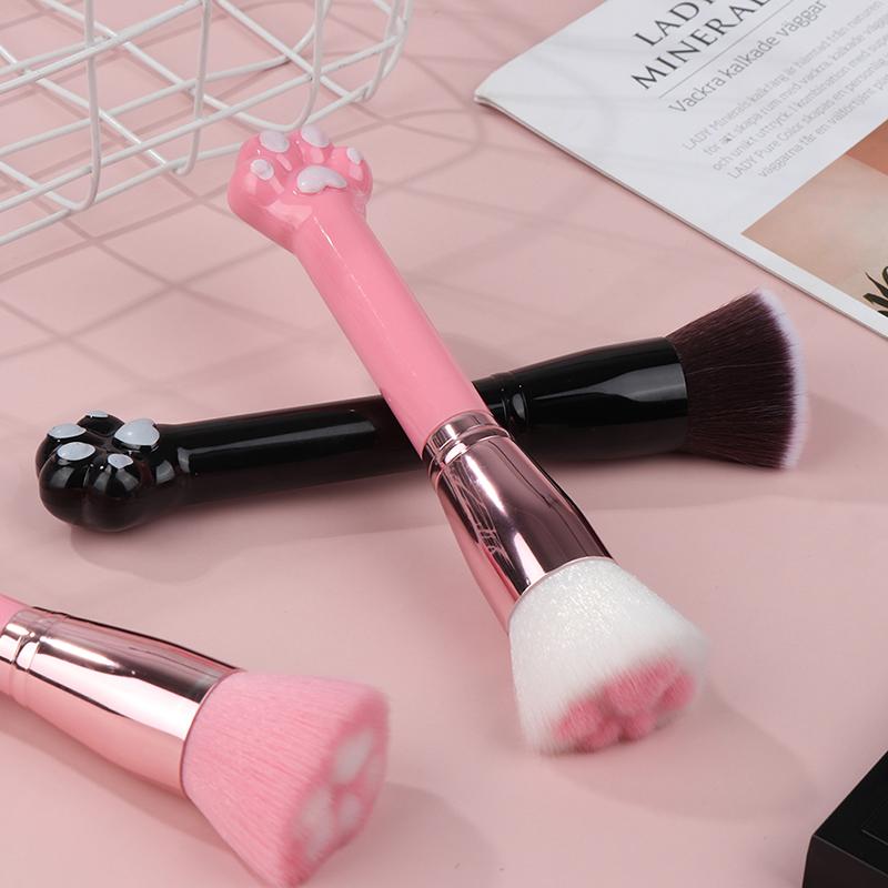 1Pc Cat Claw Girl Makeup Brush Eye Shadow Multi-Purpose Powder Brushes Portable Cosmetics Foundation Brush Make Up Tools