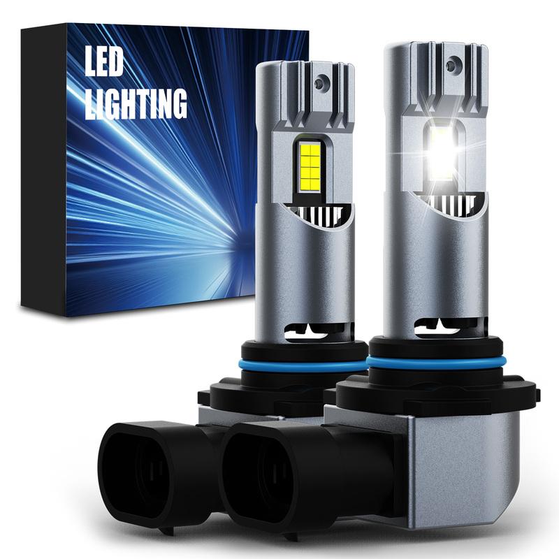 2pcs HLC7F H11 24000LM LED Headlight 9005LED Bulbs Car Bulb Kit High Low Beam  Wireless Headlight Bulbs Halogen Replacement