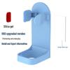 Punch-Free Wall-Mounted Toothbrush Holder for Adults & Children - Bathroom Storage Rack for Electric & Manual Toothbrushes