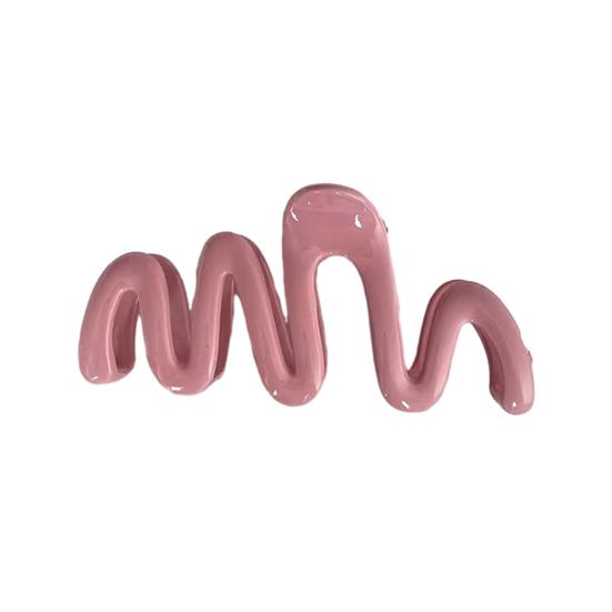 Hair Claw Clip Wavy Candy Color Non Slip Strong Hold Elegant Large Women Long Thick Thin Curly Hair Clamp Fashion Hair Accessories