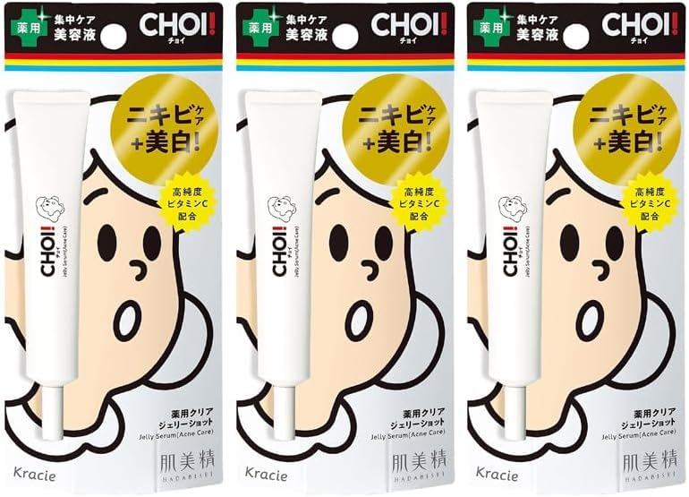 

от CHOI Прозрачный желеобразный шот Лечебная сыворотка для ухода за кожей, склонной к акне 15 г [Набор 3 шт.]