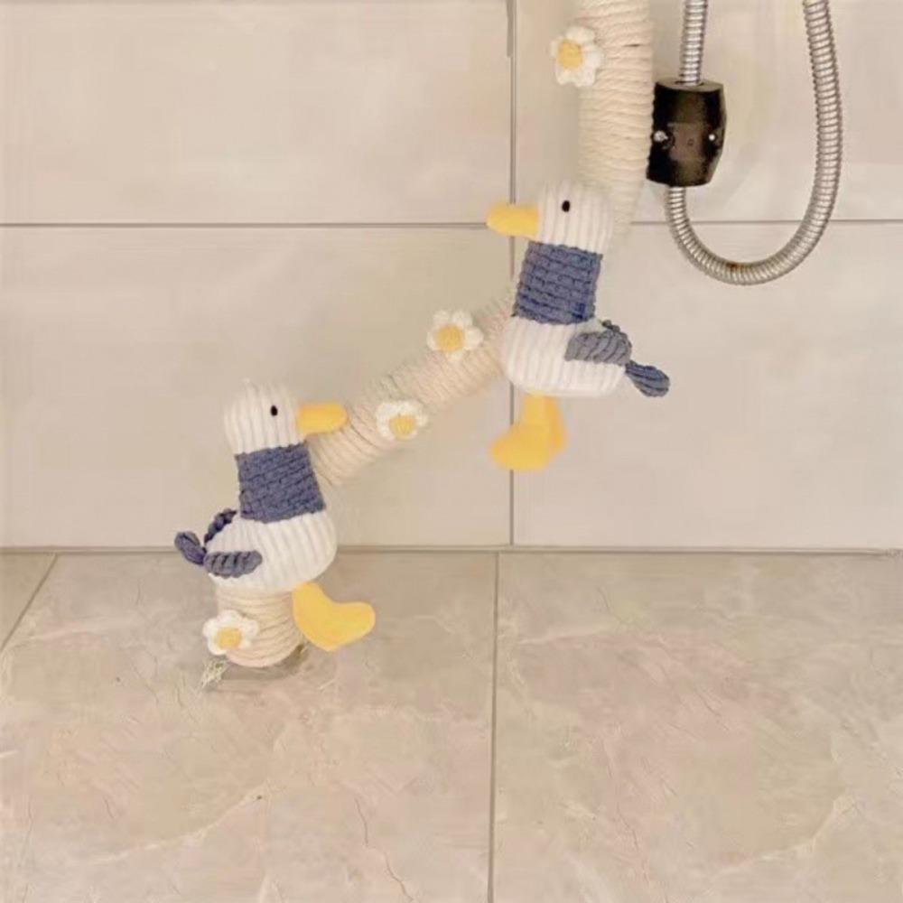 Cartoon Cotton Rope Pipe Cover Duck/Panda Heating System Decoration  Bedroom