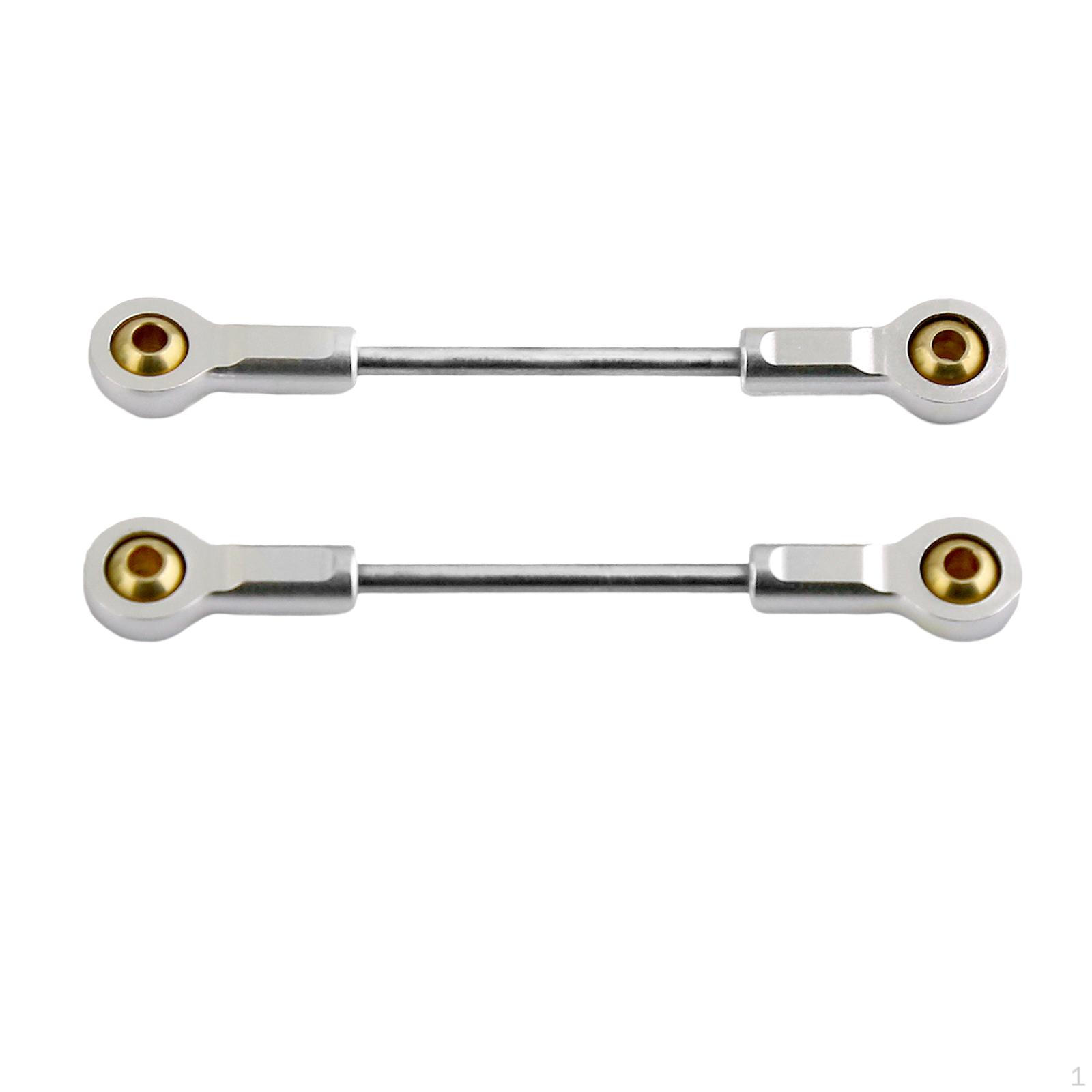 

2x Модернізація тяги передньої та задньої осі Декоративні Легко встановити Замінює Міцний Витривалий для 1:18