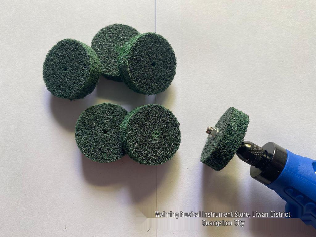 Bakelite Fret Polishing Wheel for Guitar, Bass, Banjo, Ukulele