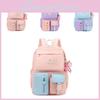 Colorful And Fun Neutral Kids Backpack For Boys And Girls Grades 1-6 Ideal For School