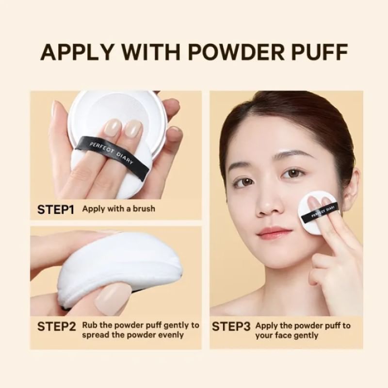 PERFECT DIARY - Soft Velvet Loose Powder - 3 Colors