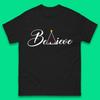 Glaube Weihnachten Herren T-Shirt Damen Oberteile T-Shirts Frohe Weihnachten Oberteil