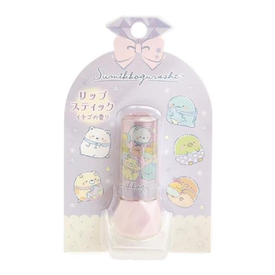 FE45503 Sumikko Gurashi Lipstick Strawberry Scent