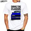 90's Drive The Classic Corrado T-Shirt Summer Men Short Sleeve Hip Hop Boy Casual White Tops Le